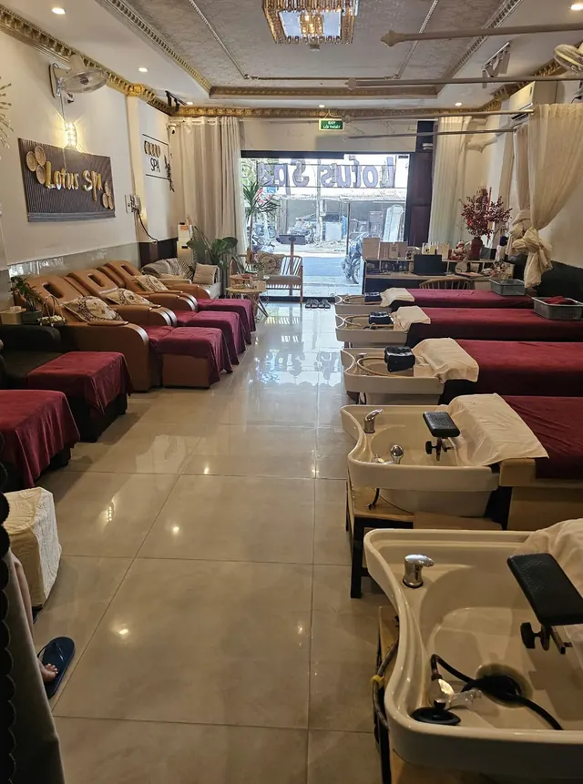 Reception and waiting area inside LOTUS