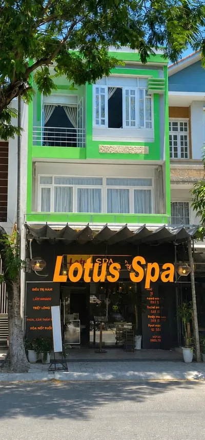 LOTUS SPA storefront in Da Nang